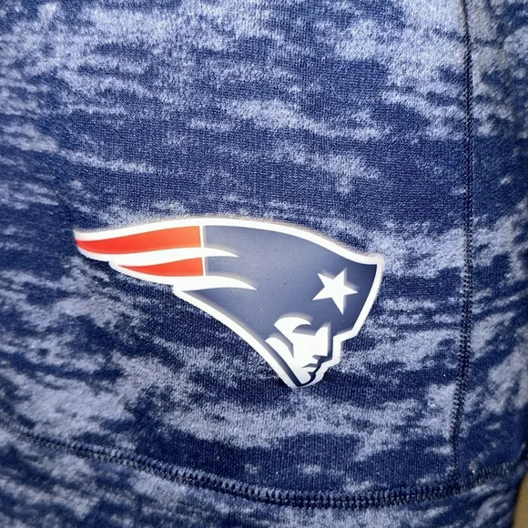 NFL Team Apparel Nike New England Patriots heathered blue long sleeve size small - Picture 4 of 5